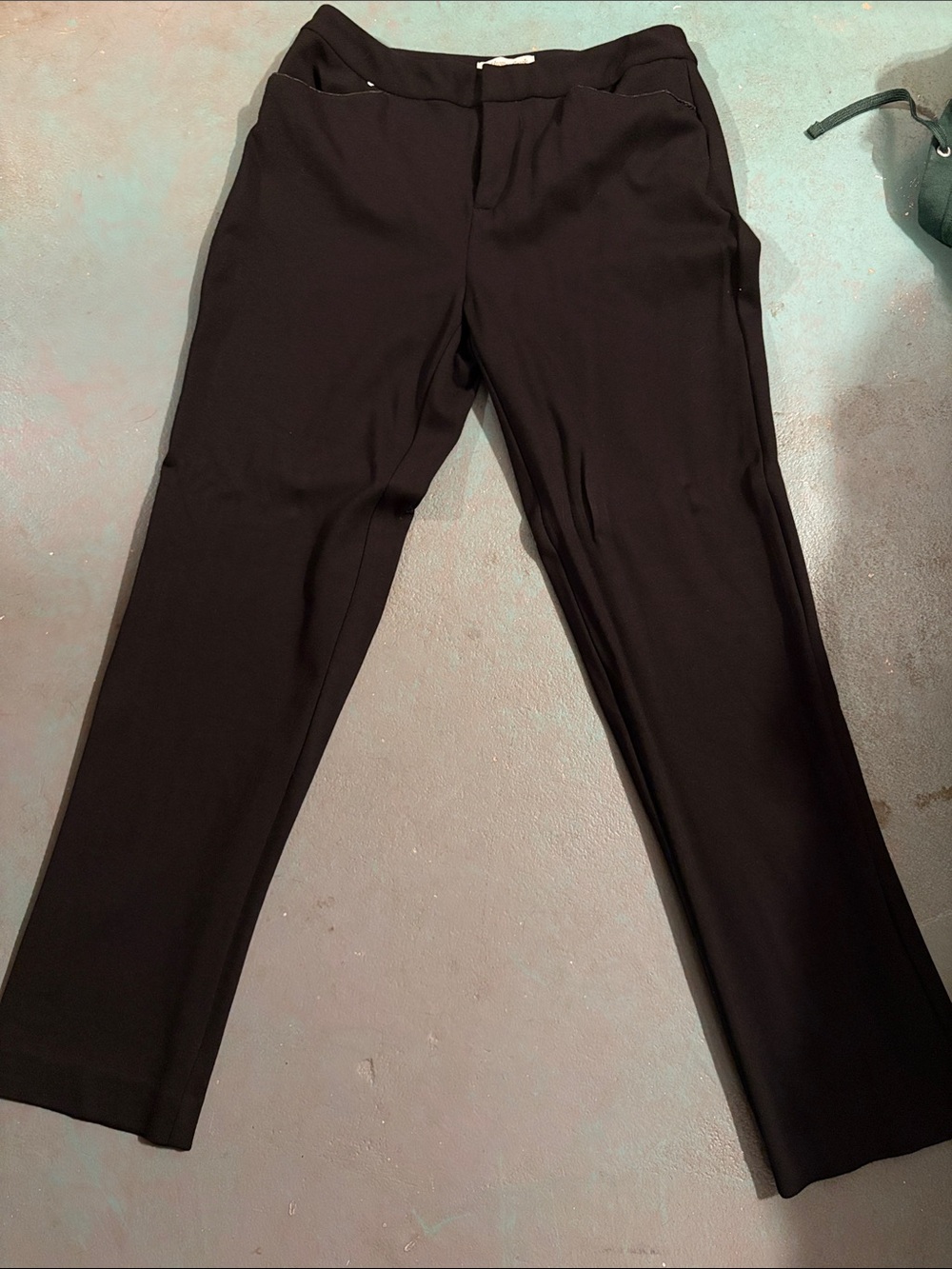 Coldwater Creek Men's Black Dress Pants - Slim Tailored Look